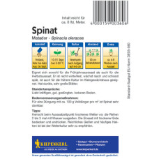 Kiepenkerl Spinatsamen Matador