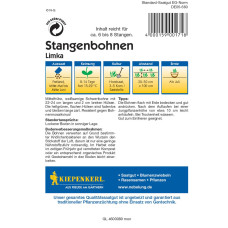 Kiepenkerl Stangenbohnensamen Limka