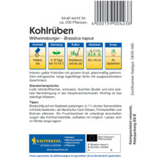 Kiepenkerl Steckrübensamen Wilhelmsburger