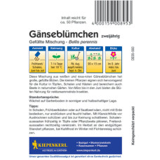 Kiepenkerl Gänseblümchensamen Gefüllte Mischung