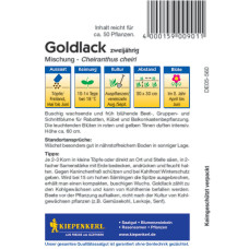 Kiepenkerl Kiepenkerl Goldlack Mischung