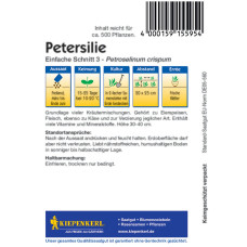 Kiepenkerl Petersiliensamen Einfache Schnitt 3