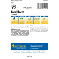 Kiepenkerl Profi-Line Basilikumsamen Chianti
