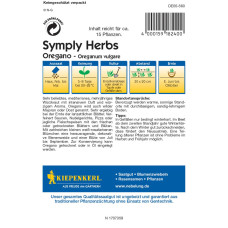 Kiepenkerl Profi-Line Oreganosamen, Multipille