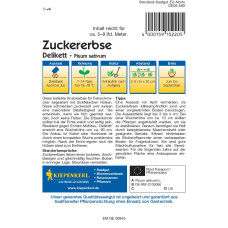 Kiepenkerl Profi-Line Zuckererbsensamen Delikett