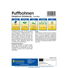 Kiepenkerl Puffbohnensamen Hangdown Grünkernig, Vorteilspack