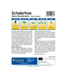 Kiepenkerl Schalerbsensamen Kleine Rheinländerin, Vorteilspack