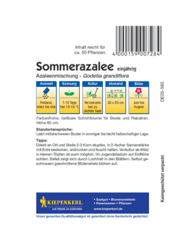 Kiepenkerl Sommerazaleensamen Azaleenmischung