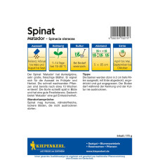 Kiepenkerl Spinatsamen Matador, Vorteilspack groß