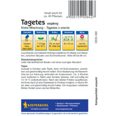 Kiepenkerl Studentenblumensamen Hohe Mischung