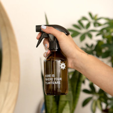Farbio Sprühflasche aus Glas - Home Is Where Your Plants Are