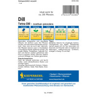 Kiepenkerl Profi-Line Dillsamen Tetra