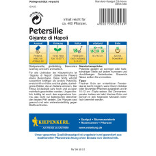 Kiepenkerl Profi-Line Petersiliensamen Gigante di Napoli