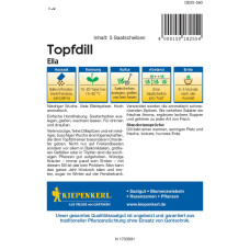 Kiepenkerl Profi-Line Topfdillsamen Ella, Saatscheibe