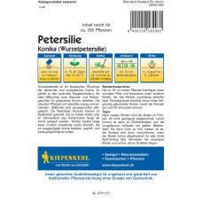 Kiepenkerl Wurzelpetersiliensamen Konika