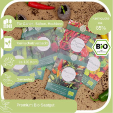 LovePlants Dein 8 Bio Chili Samen Set