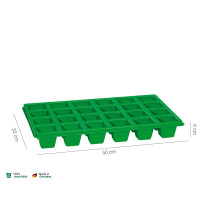 Romberg Topfplatte mit 24 Töpfen