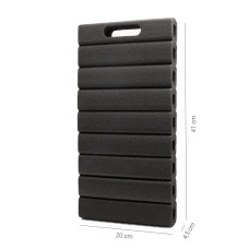 Romberg Kniekissen Grau 41x20x4.5 cm