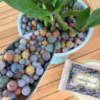 OraGarden Dekorationston Blähton - Bunt 4-8 mm 1 Liter