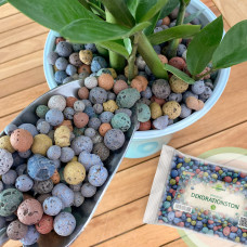 OraGarden Dekorationston Blähton - Bunt 8-16 mm 1 Liter