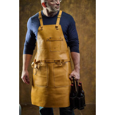 Mergel Lederschürze Nr. 63 In Amber