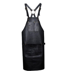 Mergel Lederschürze Nr. 67 In Dark Anaconda