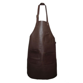 Mergel Lederschürze Nr. 91 In Chestnut