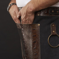 Mergel Schürze Nr. 89 In Coal Black