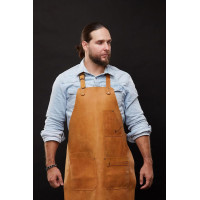 Mergel Lederschürze Nr. 91 In Amber