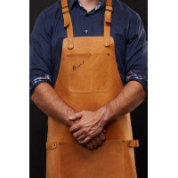 Mergel Lederschürze Nr. 67 In Amber