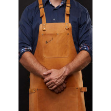 Mergel Lederschürze Nr. 67 In Amber