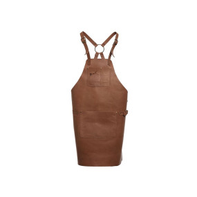 Mergel Lederschürze Nr. 67 In Caramel