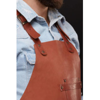 Mergel Lederschürze Nr. 63 In Mahogany