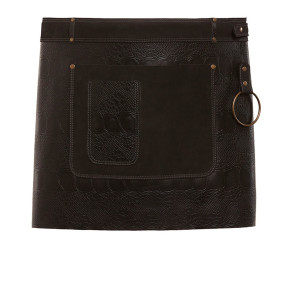 Mergel Schürze Nr. 89 In Dark Ostrich