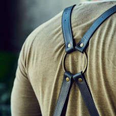 Mergel Lederschürze Nr. 67 In Dark Anaconda