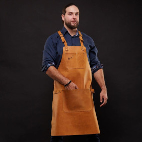 Mergel Lederschürze Nr. 67 In Amber