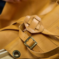 Mergel Lederschürze Nr. 63 In Amber