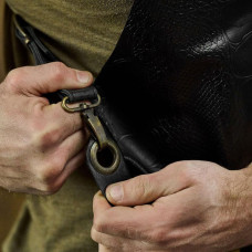 Mergel Lederschürze Nr. 63 In Dark Ostrich