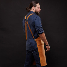 Mergel Lederschürze Nr. 67 In Amber