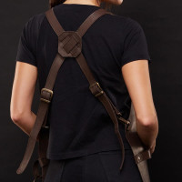 Mergel Lederschürze Nr. 63 In Chestnut