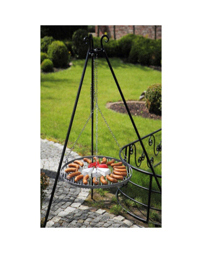 CookKing Schwenkgrill 180 cm - Grillrost aus Rohstahl 80 cm