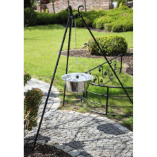 CookKing Dreibein 180 cm mit Edelstahltopf 14 l