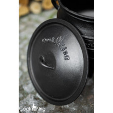 CookKing Dreibein 180 cm mit Afrikanischer Gusseisenkessel 13 l