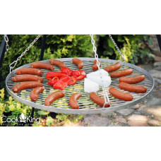 CookKing Set von Ketten und Karabinerhaken für Grillrost