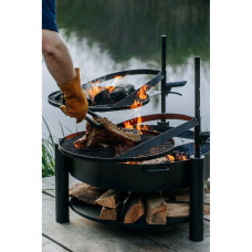 CookKing Multifunktionale Feuerschale MONTANA X mit Grillrost 60 cm