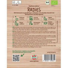 Sperli BIO Keimsprossen-Saat Radies