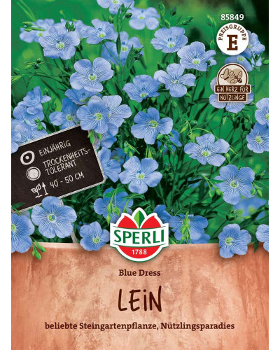 Sperli Lein Blue Dress