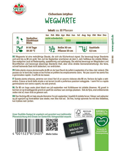 Sperli Wegwartesamen