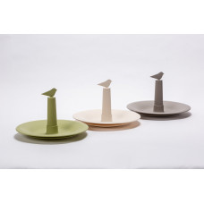 Plastia Vogeltränke FINCH Olivgrün