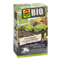 COMPO BIO Rhododendron- und Hortensien Langzeit-Dünger mit Schafwolle 0.75 kg